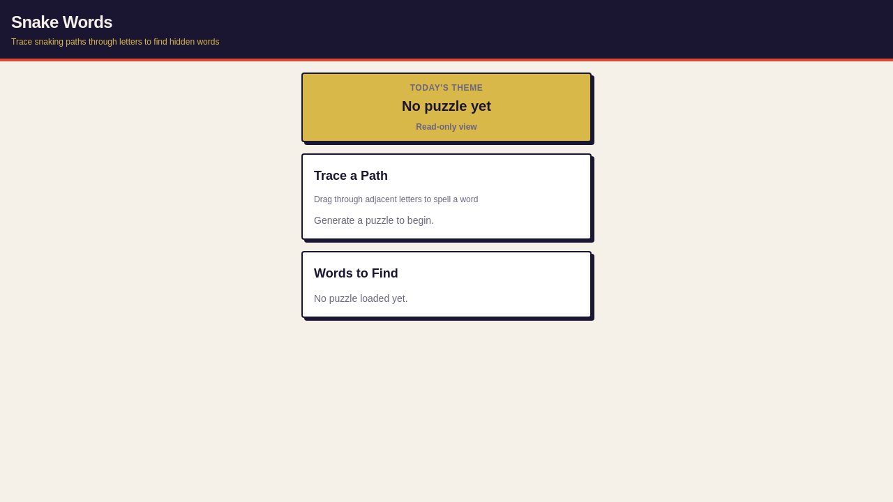 Snake Words preview